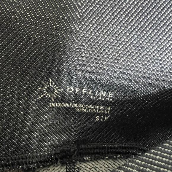 Offline by Aerie Seamless Two Tone Leggings Small High Rise Fitness Athletic New - Picture 7 of 12